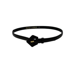 Rena Lange vintage brown leather belt size 40 - S